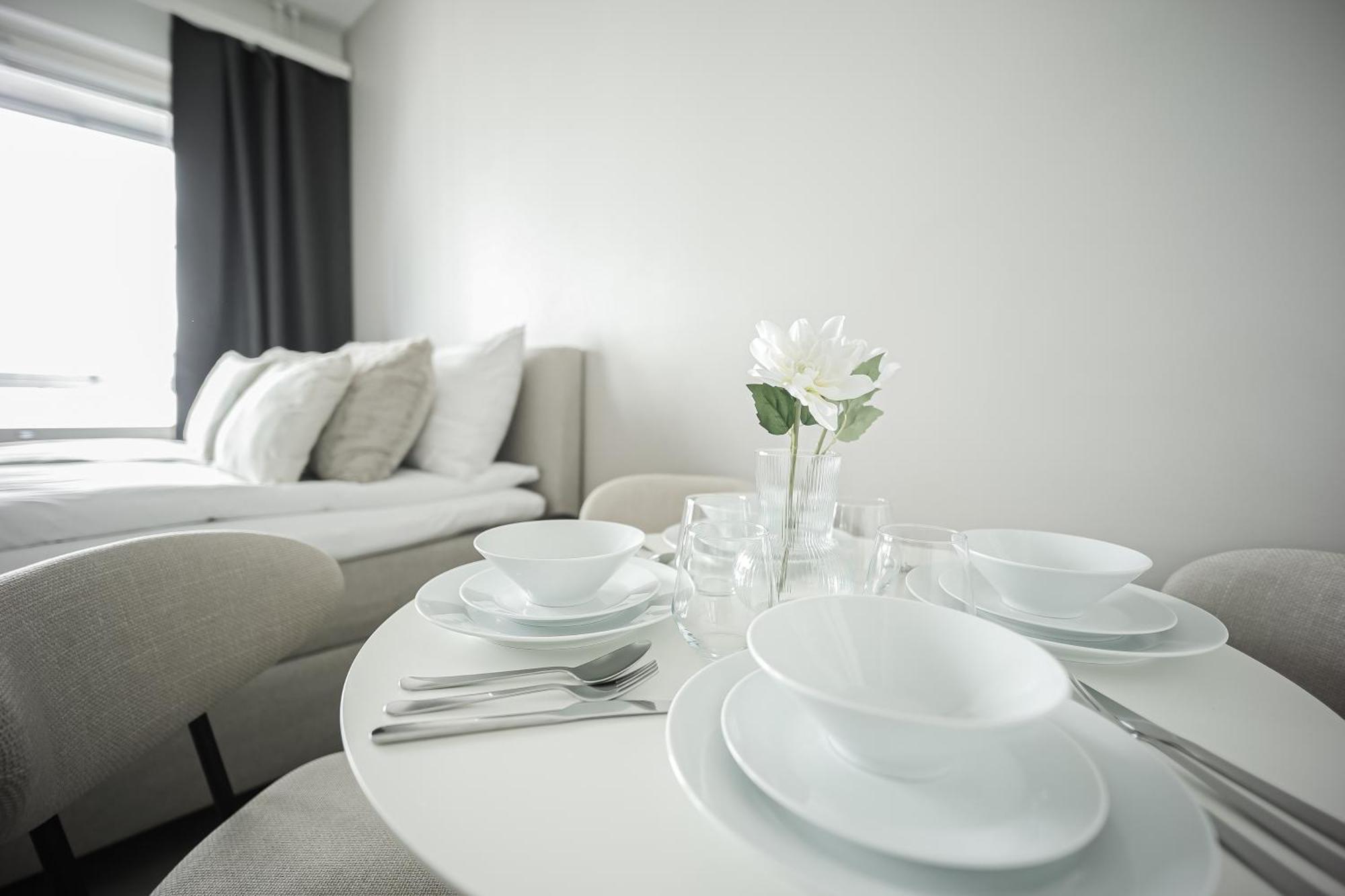 Aurora Apartments By Booklapland Рованиеми Экстерьер фото