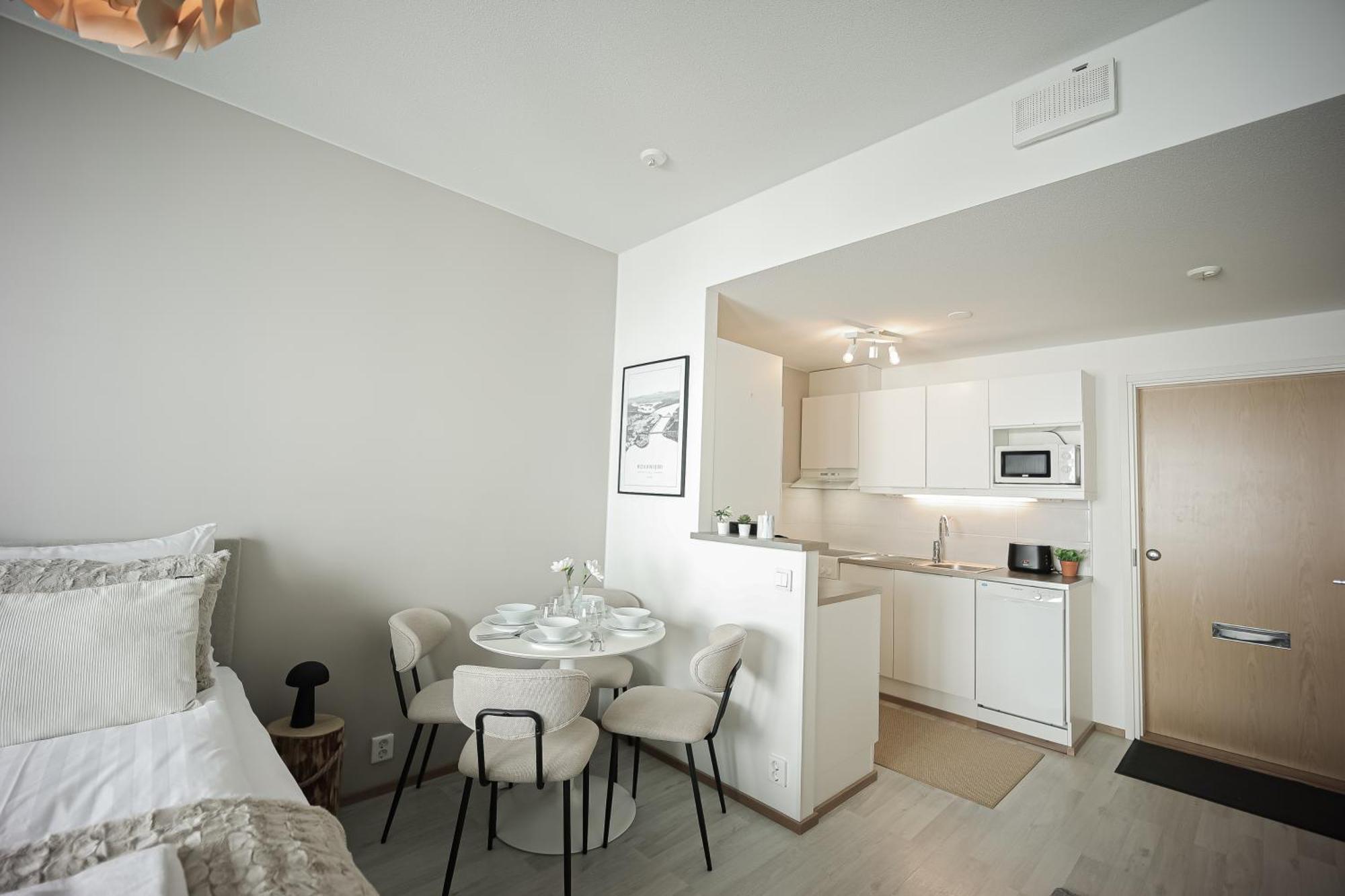Aurora Apartments By Booklapland Рованиеми Экстерьер фото